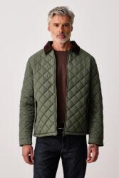 U. S. Polo Assn U. S. Polo Assn. steppelt férfi DIAMOND QUILT PADDED COLLARED - zöld M
