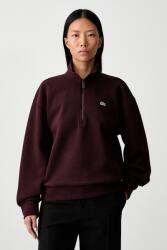 Lacoste melegítőfelső női pamuttal - burgundia 40 - answear - 59 990 Ft