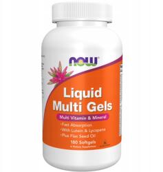 NOW Multi Gels 180 kapszula vitaminok ásványi anyagok energia immunitás