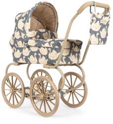 Konges Sløjd gyerek pamut babakocsi MINNIE DOLL PRAM - fehér Univerzális méret