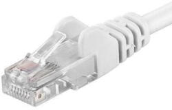 PremiumCord Patchcord UTP RJ45-RJ45 Cat. 6, 1.5m, alb, "UTP-6-1.5-W (UTP-6-1.5-W)