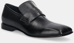 MM6 Maison Margiela bőr mokaszin - fekete Férfi 46