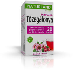 Naturland Tőzegáfonya és echinacea gyümölcstea (20db)