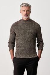 JOOP! pulóver férfi gyapjú hozzáadásával - barna XXL