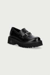 Patrizia Pepe loafer gyerek bőr - fekete 38