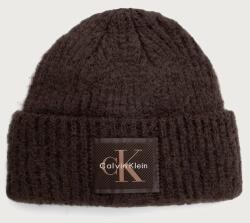 Calvin Klein női gyapjú hozzáadásával beanie - barna Univerzális méret