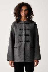 rag & bone női kabát gyapjúval Stefan - szürke L