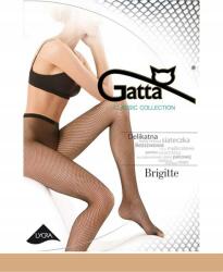 Gatta Hálós harisnya Gatta Brigitte bézs Visone méret 3/4 (5904383723011)