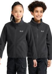 Jack Wolfskin polár pulóver gyerek TAUNUS 200 - fekete 152