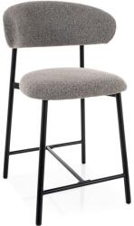  Scaun de bar ELONE, negru/gri