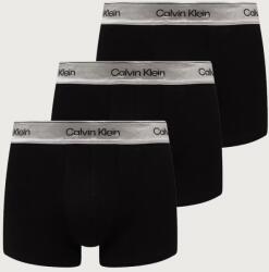 Calvin Klein Underwear testhezálló boxeralsó férfi pamuttal 3-as csomag - fekete XL