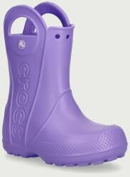Crocs gumicsizma gyerek HANDLE IT RAIN BOOT KIDS - lila 32/33