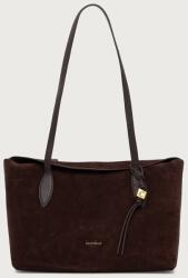 Coccinelle shopper női velúrbőr - barna Univerzális méret - answear - 111 990 Ft