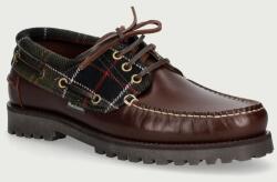 Barbour férfi bőr mokaszin Deck - barna Férfi 45