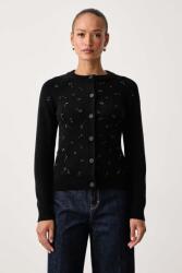 Armani Exchange női kardigán viszkózzal - fekete S - answear - 82 990 Ft