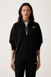 DKNY melegítőfelső női pamuttal - fekete L