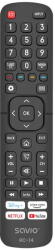 SAVIO Telecomanda SAVIO RC-14 Universal remote control/replacement for HISENSE, SMART TV (RC-14)