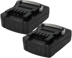 VHBW 2x Akkumulátor Gesipa GES1679689 Blind Rivet Gun helyett - 1500 mAh, 18 V, Li-Ion (889008699)