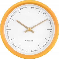 Karlsson Ajándék Kis falióra Karlsson 12, 5 cm KA5773YE (KA5773YE)