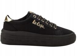 Lee Cooper Tornacipő LCW-26-44-4476L 40 Fekete, arany díszítéssel