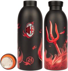 24Bottles Ac Milan Thermo bögre 500 ml Termosz 24 Bottles Kávé- és teapalack (ACM-500-SS)