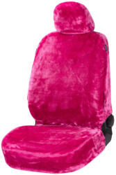 Walser Bolyhos műszőrme autós üléshuzat Teddy pink WALSER