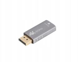 Lanberg Displayport M/f Hdmi 4K Adapter, Ezüst, Tv-hez És Monitorhoz (AD-DP-HD-01)