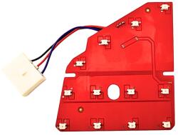 LEDtech Nissan QASHQAI J10 hátsó lámpa LED fény javító készlet modul B003339_B 26550-BR00A Jobb féklámpa/helyzetjelző ✔️