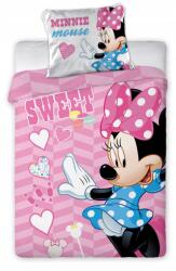 Faro Minnie Egér pamut baba Ágyneműhuzat 100x135 cm (MINNIE 001W 100x135)