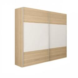  Dulap cu uşi glisante, stejar sonoma/alb, gabriela new (UE-0000329674) Garderoba