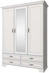  Dulap cu oglindă 3d4s, pal melaminat, woodline crem, tiffy 01 (UE-0000147849) Garderoba