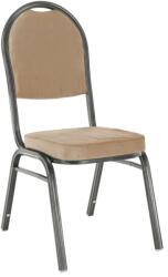  Scaun JEFF 2 NEW, bej/gri, tesatura/metal, 44x50x91 cm (UE-0000183943)
