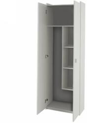  Dulap combinat, pal melaminat, alb, natali typ 6 (UE-0000189253) Garderoba