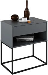  Noptieră/măsuţă ajutătoare, grafit/negru, arti typ 2 (UE-0000403339)
