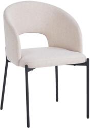  Scaun pentru sufragerie, bej/negru, lonka (UE-0000402818)