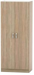  Dulap cu 2 uşi, de haine, cu poliţe, stejar sonoma, betty 2 be02-003-00 (UE-0000067114) Garderoba