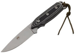 Depox Cutit de vanatoare DEPOX®, Polish Legacy, otel inoxidabil, 21 cm, negru, teaca inclusa (3036)