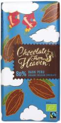 Klingele Chocolade Ciocolata neagra bio 80% cacao 100g Chocolates From Heaven (MF48941)