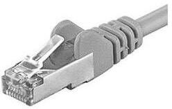 PremiumCord Patchcord SFTP RJ45-RJ45 Cat. 6A, 30m, gri, "SFTP-6A-30-G (SFTP-6A-30-G)