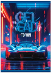 Lastva Füzet, LASTVA Get ready to win, A5, 52 lapos, kockás (FLGRTWA552K)