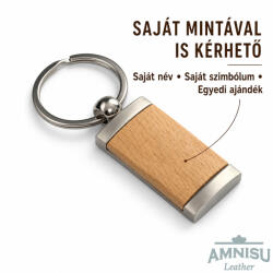 Amnisu Egyedi mintával gravírozott kulcstartó