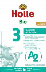 ST A2 Tehéntej 3 További 6 Hónapos Kortól Bio 400 g Holle (7640230492256)