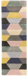 Asiatic gyapjú szőnyeg funk honeycomb pastel 04 - 70 x 200 cm