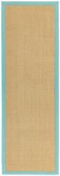 Asiatic szizál szőnyeg sisal linen aqua - 68 x 240 cm