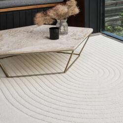Asiatic kültéri műszálas szőnyeg antibes white deco an08 - 120 x 170 cm