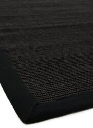 Asiatic szizál szőnyeg sisal black black - 160 x 230 cm