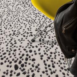 Asiatic műszálas szőnyeg muse black spotty mu11 - 80 x 150 cm