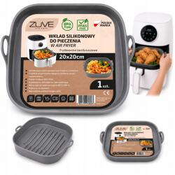 ZUVE Szilikon Betét Air Fryer Zuve Többször Használható Összecsukható Sütőforma (Wkład silikonowy do AirFryer)