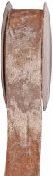 Valex Decor Fényes bársony szalag 25mm x 10m - Pezsgő (EV25-44)