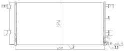 MTR Condensator, climatizare MTR 13054750 (13054750) - automobilus